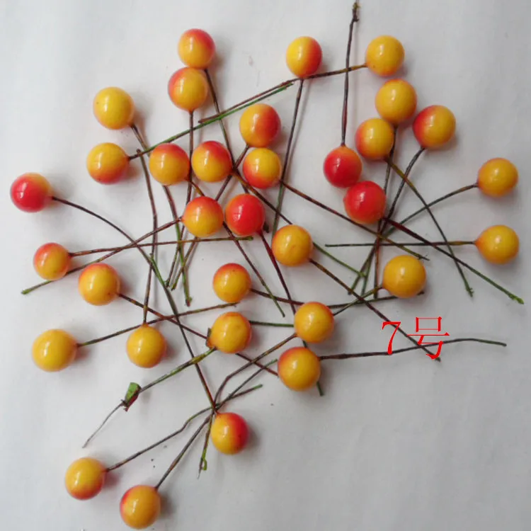 Красная ягода тычинки 20 шт./лот украшения вишня ronce Провода цветок для DIY Интимные аксессуары