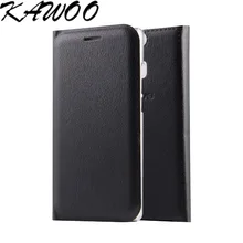 

P9 Lite Coque Cover KAWOO Official Litchi PU Leather Wallet Case Cover With Hard Case For Huawei P9 P9 Lite Capa Cover