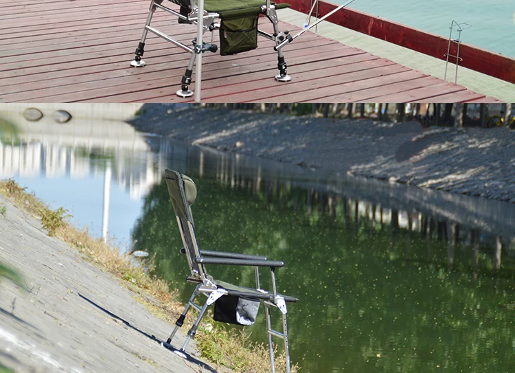 Новое Европейское рыболовное кресло из нержавеющей стали, многофункциональное складное рыболовное кресло Chai, переносное уличное рыболовное кресло, для всей местности