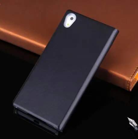 Кожаный чехол для Sony Xperia Z5 E6633 E6653 ZE6683 E6603 флип Mini / Compact E5823 E5803 сумка телефона на