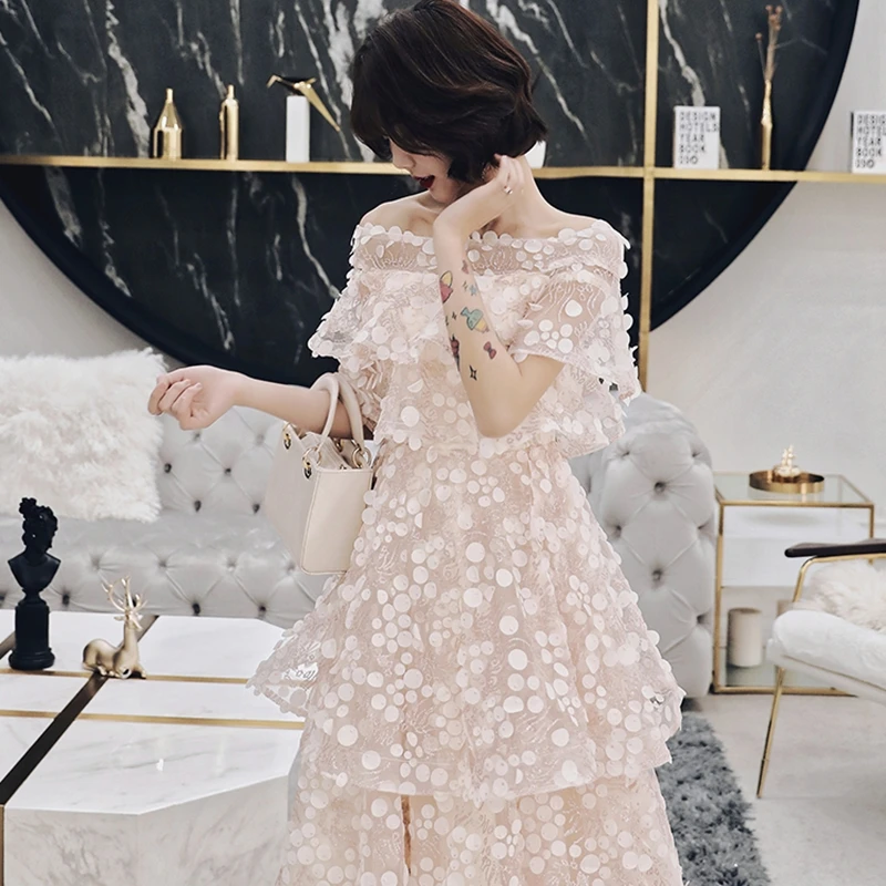 Пышные платья для выпускного вечера вечерние платья платье Fiesta Vestido Robe Ceremonie Femme платья для выпускного вечера TS1199
