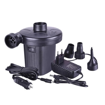 

Portable Auto DC Electric Air Pump Quick-Fill Home Car Airpump For Inflatables Mattress/Raft/Bed/Boat/Pool Swimming Ring Drop HR