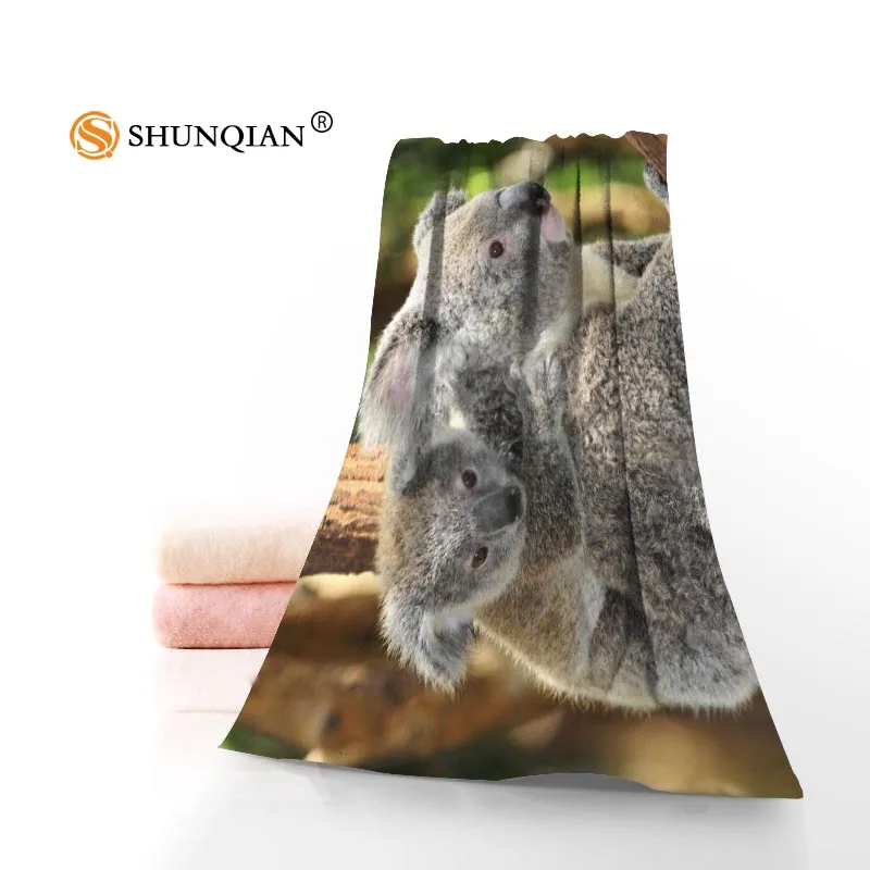 Towel Высокое качество коала микрофибра тряпка для ванной комнаты, Полотенца s полотенце для лица на заказ/ванна Полотенца Размер 35 x75cm, 70x140 см - Цвет: Towel