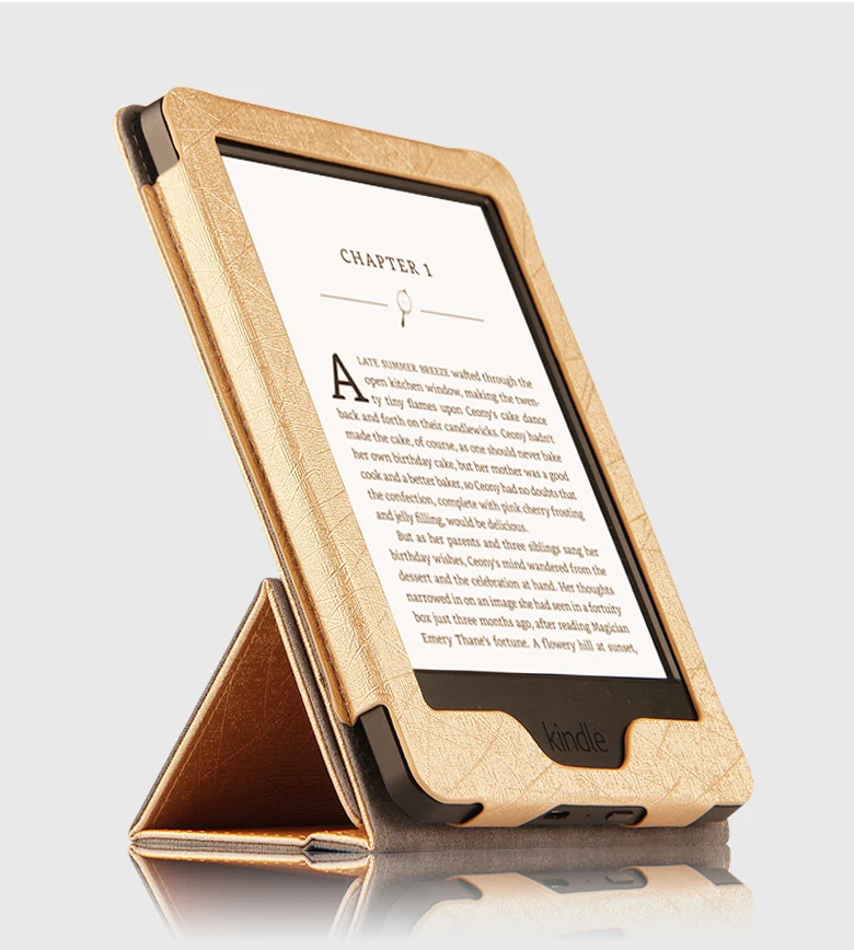 Чехол-подставка из искусственной кожи для Amazon new kindle 7 7-го поколения " дюймовый читатель электронных книг Защитная крышка wp63gw