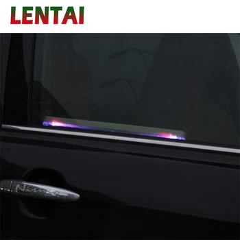 

LENTAI 1PC Car window solar atmosphere light LED lamp For Abarth Fiat 500 BMW E46 E60 E36 E34 Mercedes Benz W204 Volvo XC90 V70