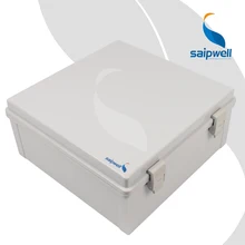 320*320*140 мм ABS водонепроницаемый Соединительный ящик с пластиковыми защелками/петля Тип корпуса SP-MG-323214