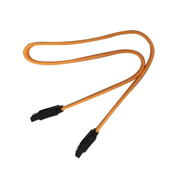 

Marsnaska 40cm Serial ATA SATA 3 RAID Data HDD Hard Drive Disk Signal Cables Yellow Straight High Speed SATA Data Cable 1PC