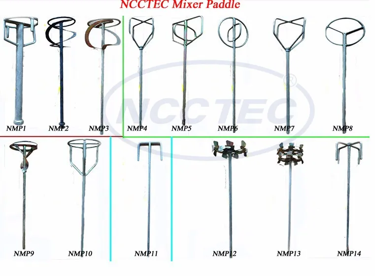 oil paint brushes #316 stainless steel Corrosion resistant NCCTEC paint mixer mixing paddle shaft for Corrosive items | length 28'' inch 700mm M14 artist paint brushes