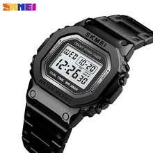 Лидирующий бренд SKMEI водонепроницаемый хронограф цифровой счетчик часы для мужчин модные уличные спортивные наручные часы Мужские часы будильник