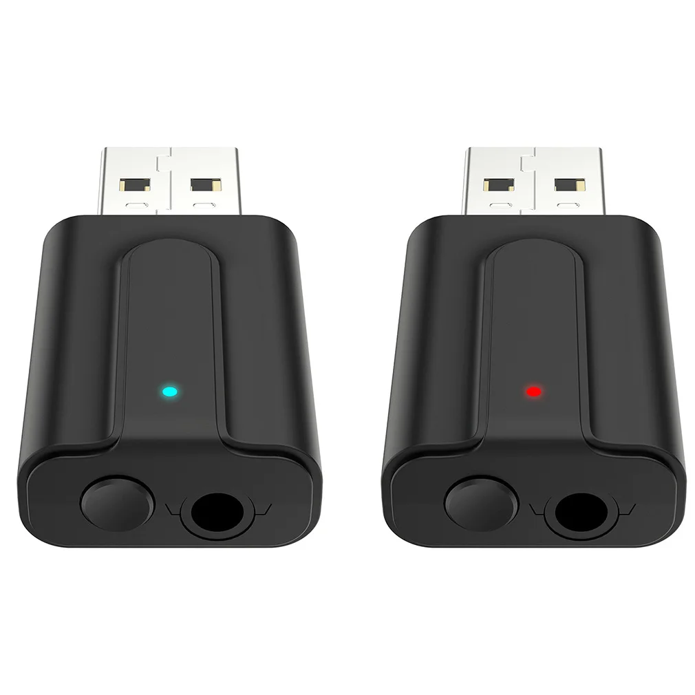 SOONHUA 2в1 USB BT 5,0 аудио приемник передатчик 3,5 мм стерео аудио адаптер Plug And Play с аудио кабелем