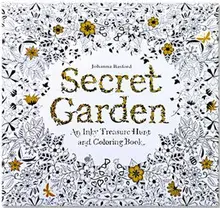 24 Pages Drawing Book Secret Garden English Edition Coloring Book For Childs Adult Relieve Stress Kill Time Painting