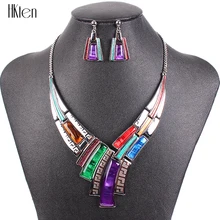 Joyería de Moda Marca Establece Patrón Silver Plated Arrendador MS17812 5 Colores 2014 Nuevos Regalos de la Fiesta Nupcial de La Alta Calidad