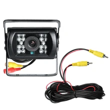 Günstige IR Auto Lkw Kamera 12-24 V Nachtsicht Wasserdichte Hintere Rückfahrkamera für Lkw Auto Ccd-rückseiten-unterstützungskamera Parkplatz De Re