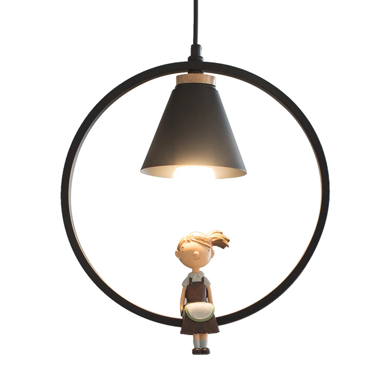 

children pendant lamps kids light fixtures Led interior ceiling hanging light for Living Room Bar foffee lighting E27 sconce