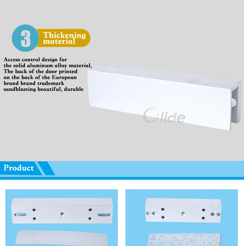 Aluminum Alloy Material Magnetic Lock Clip 3