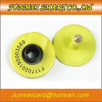 

100PCS/lot 134.2khz 11784 11785 long range rf cattle id ear tag hdx pet rfid chips rfid animal chip dier