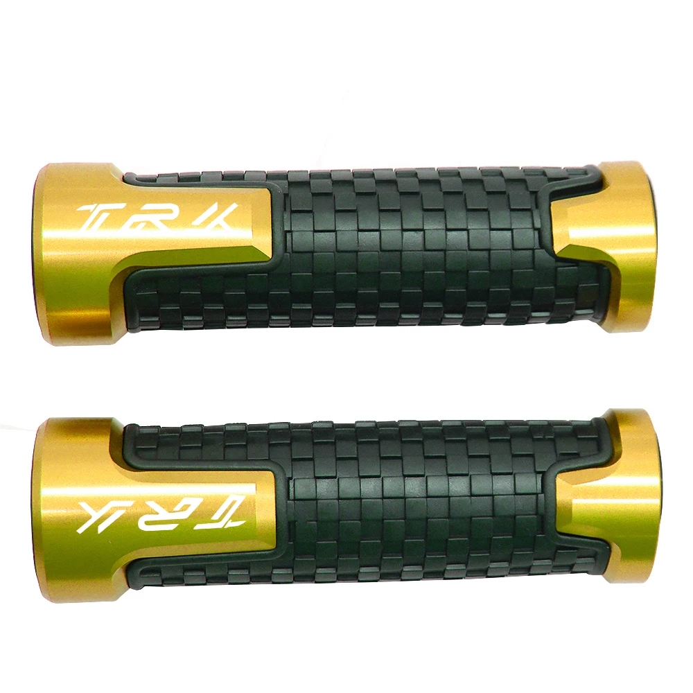 Универсальный 7/8 22 мм аксессуары для мотоциклов Ручка Рукоятка рукоятки для Benelli TRK502 TRK 502 - Цвет: Золотой