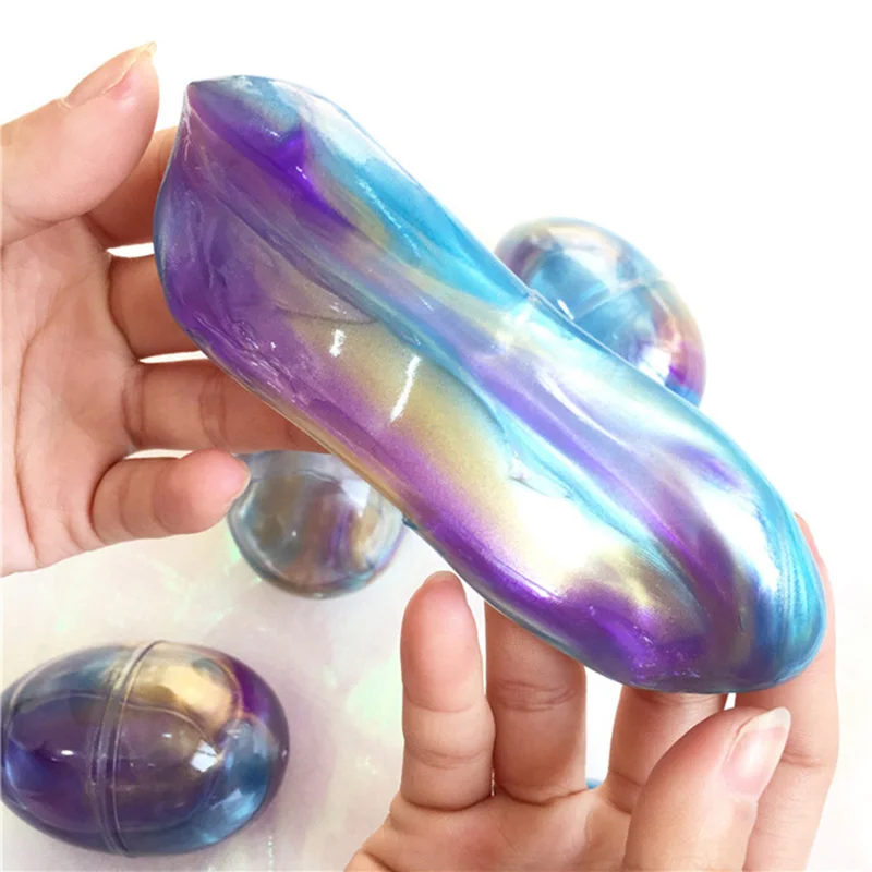 

Hot Crystal Slime Egg Ball Toys DIY Slime Cloud Glue Soft Clay Anti-stress Starry Plasticine Puzzle Toys Kids Education Toy Gift