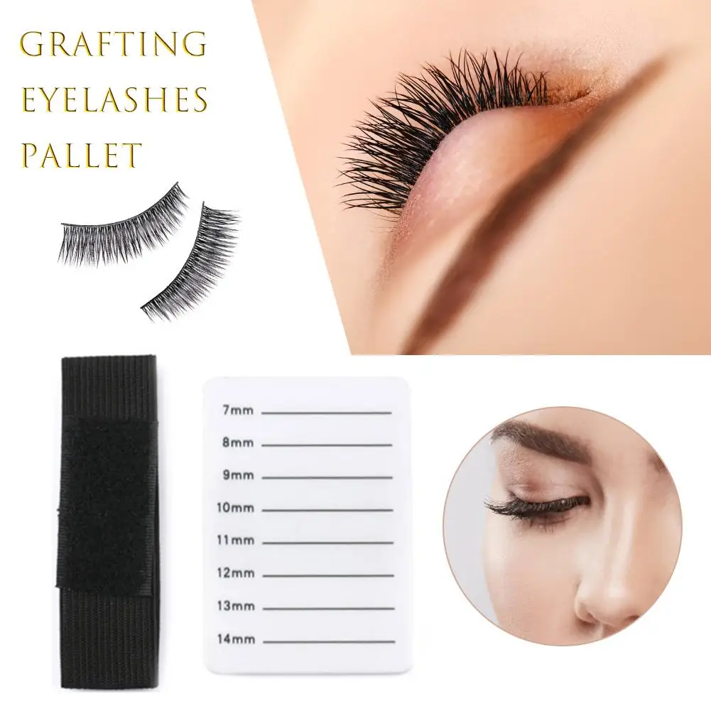 7-14mm Eyelash Board Individual Eyelash Extension Stand Acrylic Pad Holder False Lashes Adhesive Glue Pallet Holder 7-14mm Eyelash Board Individual Eyelash Extension Stand Acrylic Pad Holder False Lashes Adhesive Glue Pallet Holder