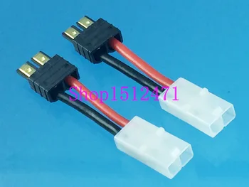 

2pcs Female Tamiya to Male TRX Traxxas Adapter 14AWG 5cm Wire for RC Lipo