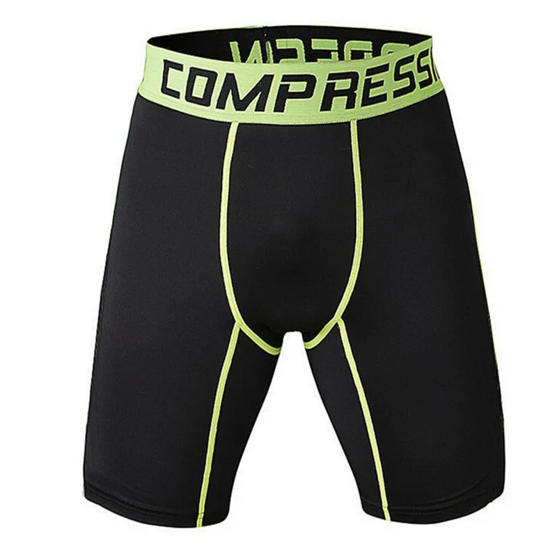 Men Bodybuilding Shorts Fitness Workout Inseam Gyms Shorts