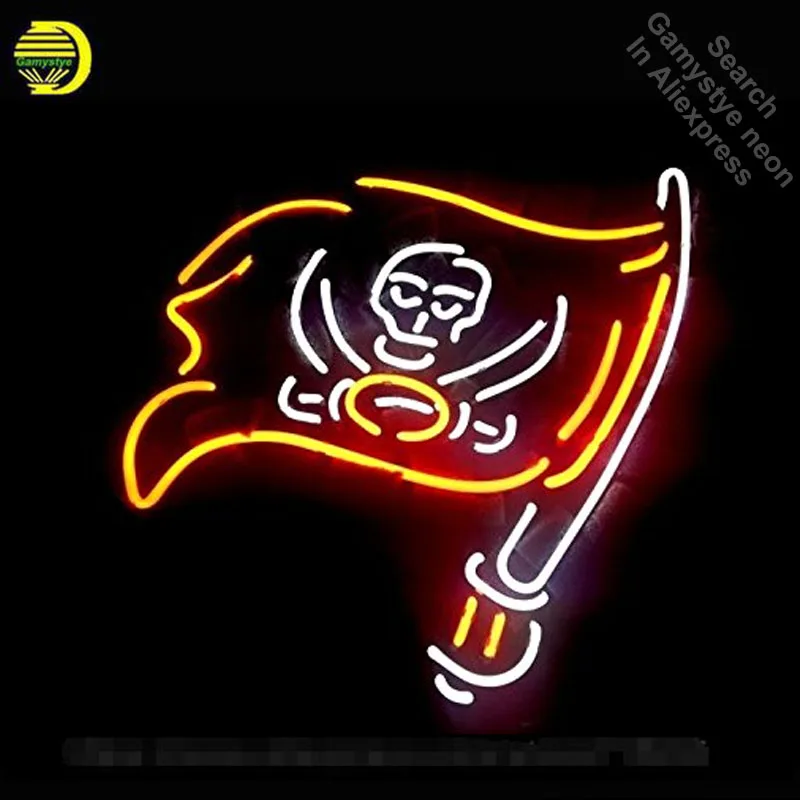 

Neon Sign for Sports League TBB Flags Neon Tube sign handcraft Commercial windows Neon Flashlight sign Decorate Beer Bar pub