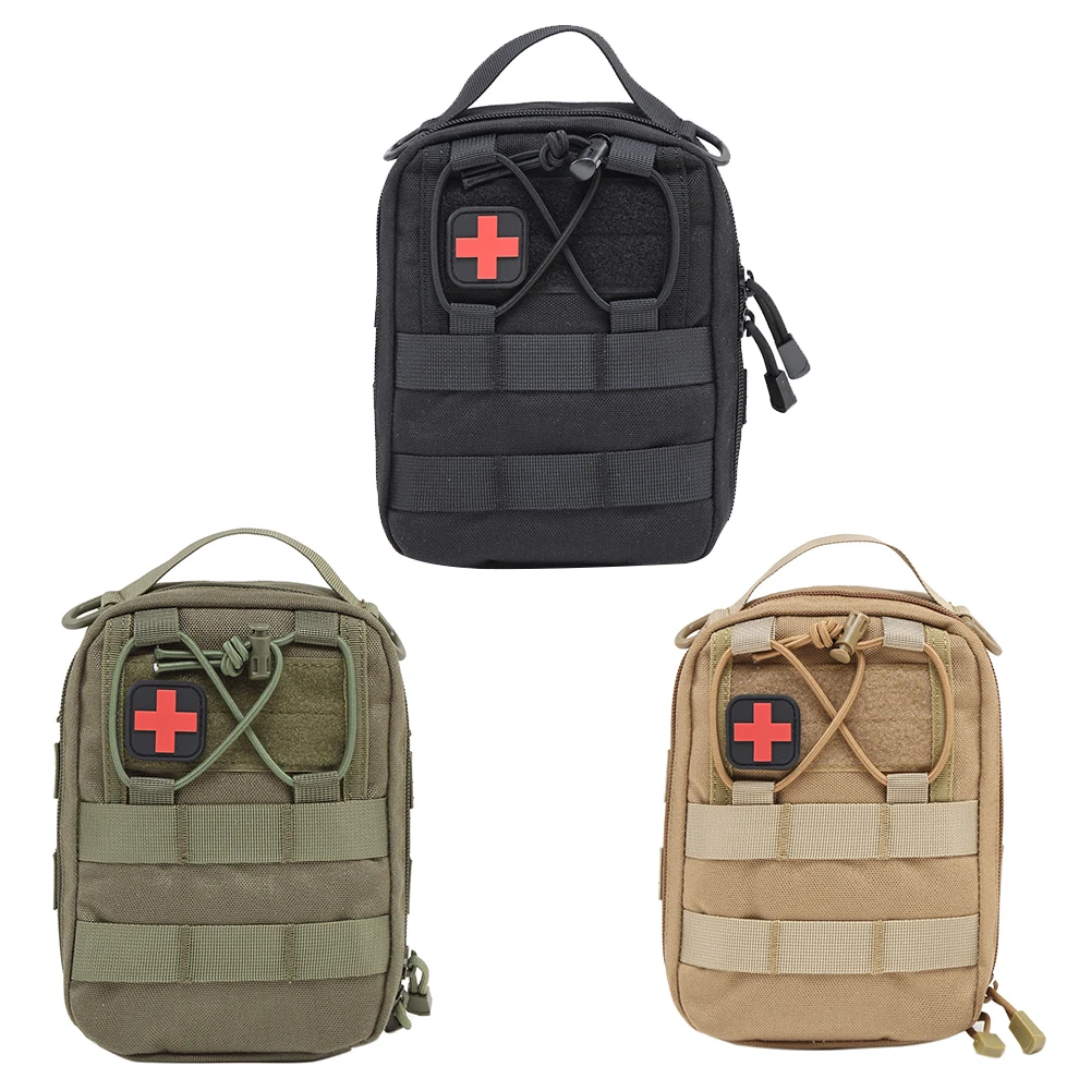 Nylon Military First Aid Bag Molle Medic Pouch Tactical Wallet Pouch
