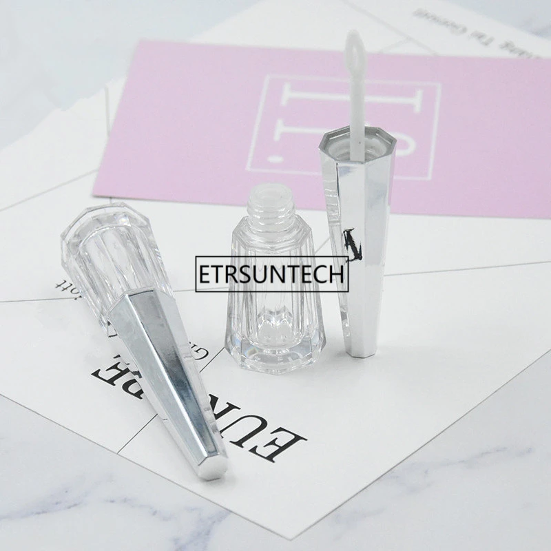

5ML Empty Octagonal Lip Gloss Tube Lipgloss Container DIY Transparent Empty Lipgloss Bottle F20173329