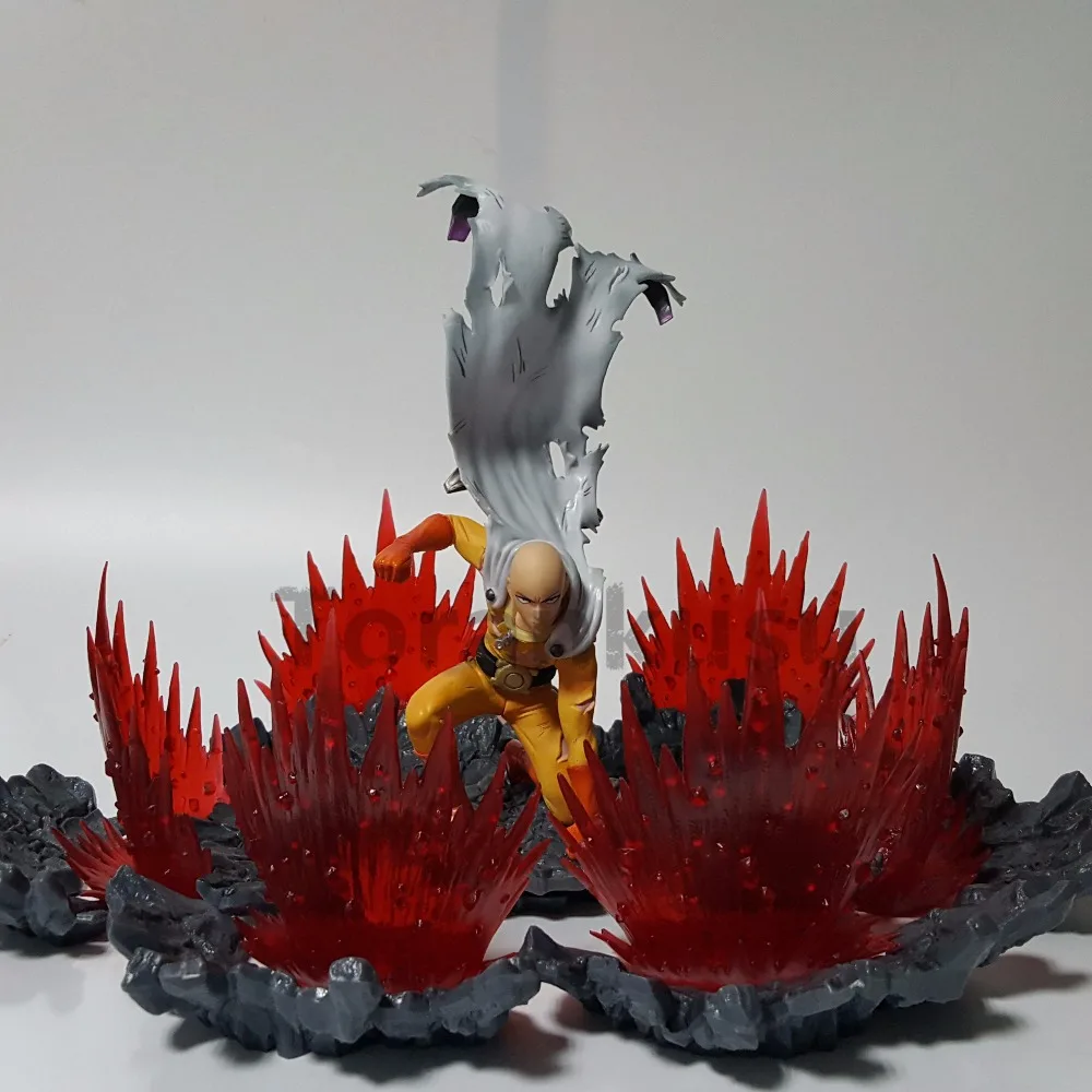 Фигурки One Punch Man Saitama Sensei Power Up сцена Аниме ONE PUNCH MAN фигурка модель игрушка|model toy|action