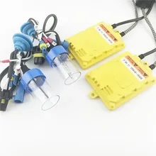 Быстрый Яркий 55Вт HID Ксеноновые фары Conversion Kit Быстрый старт переменного тока для H1 H3 H4 H7 H11 H9 9005 9006 HB3 HB4 5500 K