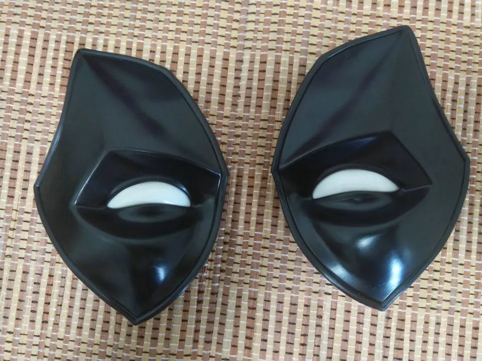 New Marvel Halloween Deadpool Costume Lenses Eyes Mask Frames Lens With ...