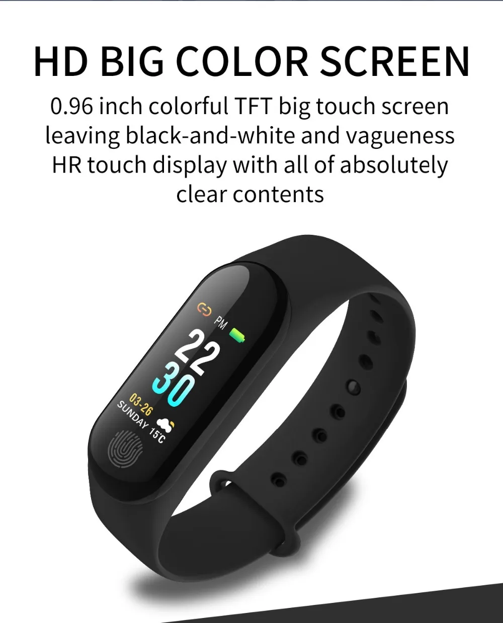 fitness bracelet color display (4)
