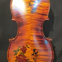 Strad стиль SONG бренд мастер инкрустированная скрипка 4/4, огромный и мощный звук#10168