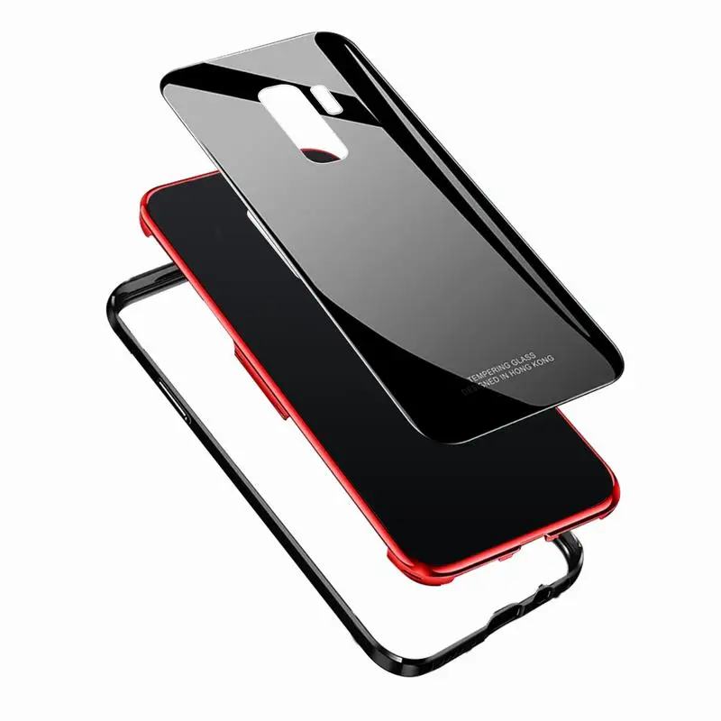 Ascromy-Metal-Bumper-Frame-Tempered-Glass-Back-Cover-Case-For-Samsung-Galaxy-S9-Plus-S9Plus-Phone-Protection-Fundas-Accessories (8)