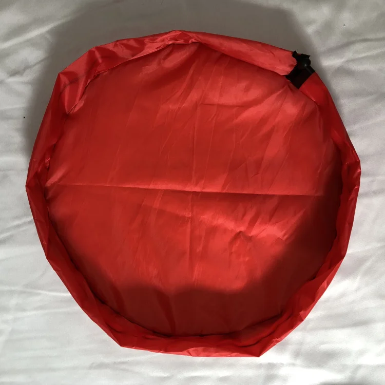8 Colors-150cm/100 см/50 см дети; Младенцы игровой коврик большая сумка-кисет/Тканевая сумка для хранения игрушек/Детская сумка - Цвет: red50cm