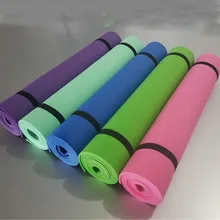 4 мм Экологичные EVA коврики для йоги розовые/фиолетовые/синие коврики для гостиной и спальни Нескользящие мягкие ковры для фитнеса