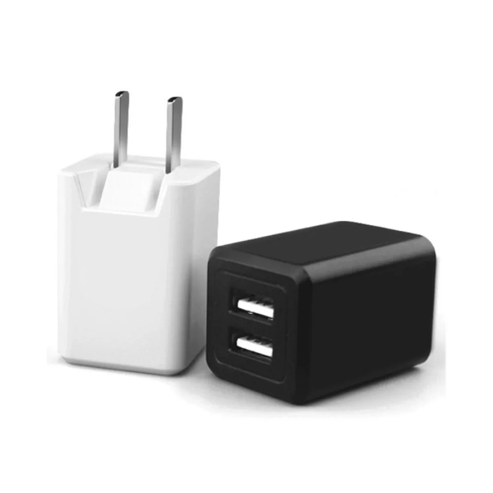 5V 2.1A Wall Charger Double USB port Charger with Foldable Universal
