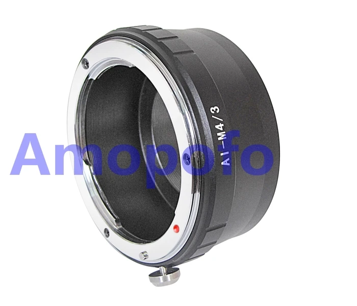 AMOPOFO для Nikon Ai AF Крепление переходное кольцо объектива Micro 4/3 E-P1 DMC-GF3, DMC-GF5, DMC-GF7, DMC-G10 AI-M4/3 адаптер
