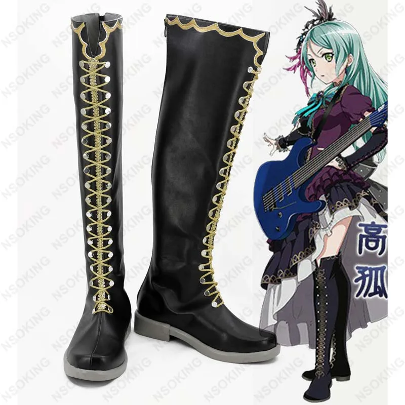 

New BanG Dream Cosplay Shoes Anime Boots Tailor Made