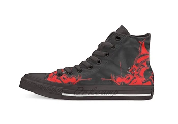 

GOBLIN Design breathable Casual High Top lace-up Canvas shoes sneakers For Drop shipping