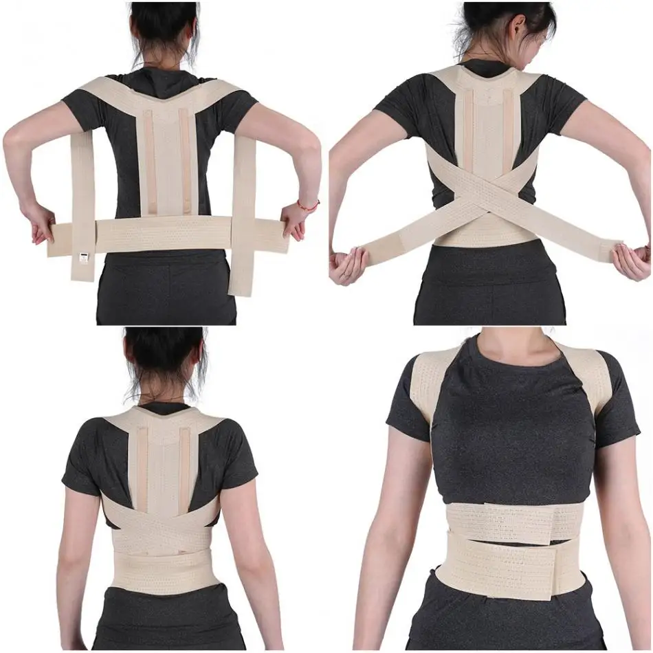 

Adult Children Clavicle Spine Support Belt Orthosis Corset Orthopedic Waist Shoulder Back Brace Support Belt Posture Correction