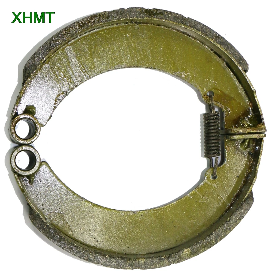 Для KAWASAKI 400 KH A3-5 1976-1981 диск Запчасти, тормозные колодки барабан спереди и сзади 1980 1979 1978 1977 - Цвет: Carbon Rear Shoe