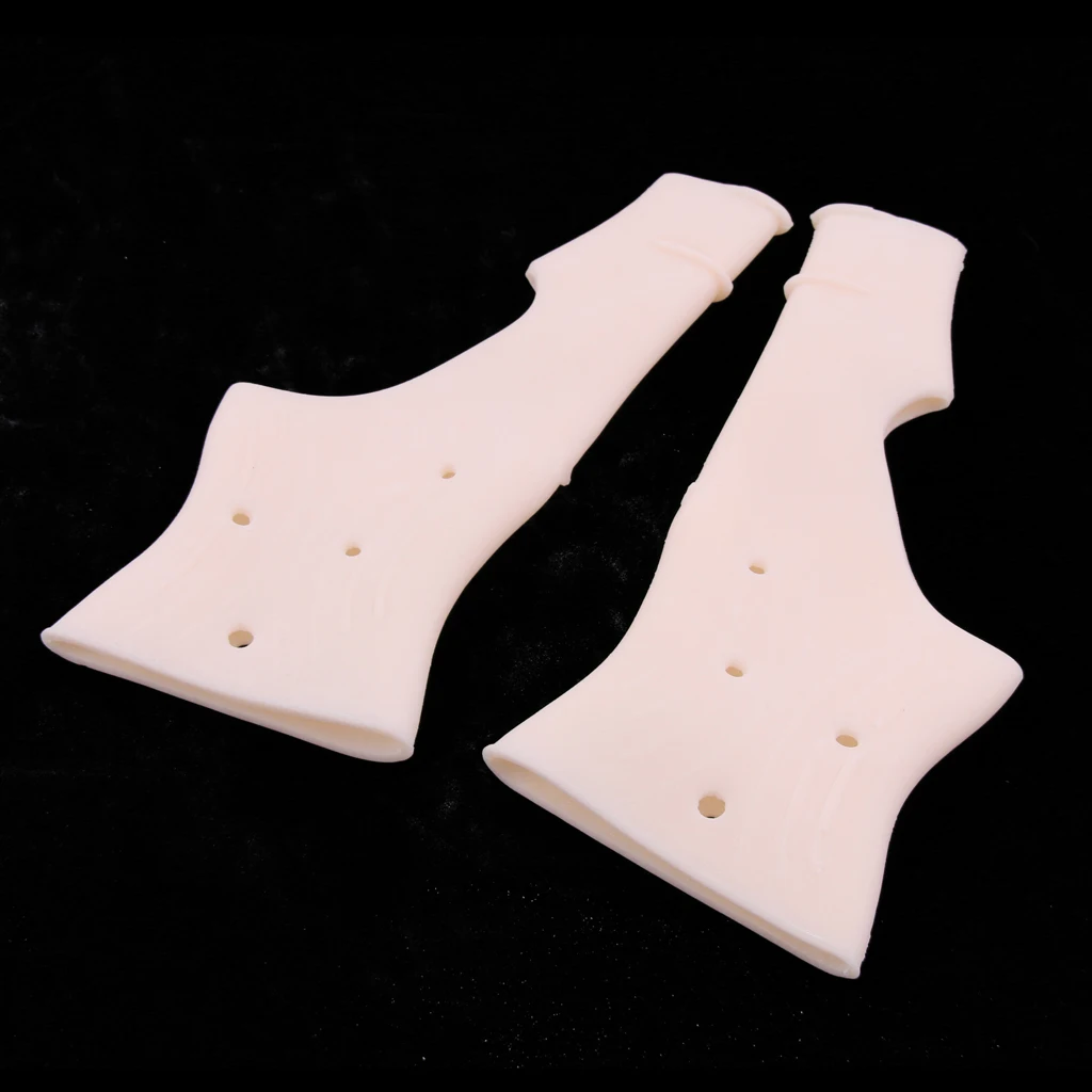 1 Pair Washable Silicone Gel Thumb Wrist Support Glove Spasms Tendonitis Arthritis Brace Wraps Sleeve - Elastic Fits Most People