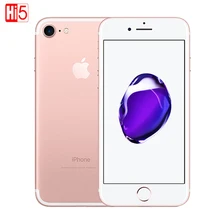 Unlocked Apple iPhone7/7 plus 2GB RAM 128GB ROM phone IOS10 LTE 12MP Camera Quad-Core Fingerprint smart phone iphone 7/7 plus