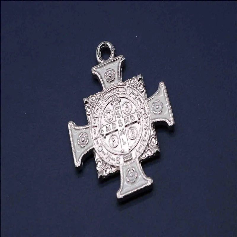 Медаль из цинкового сплава Saint Benedict религиозная медаль|Шармы| |