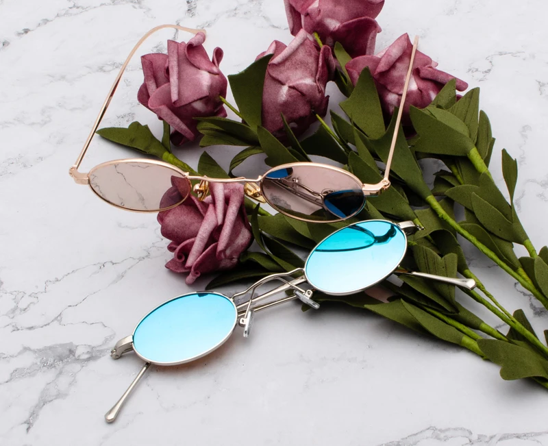 small oval sunglasses 6066 detail (4)