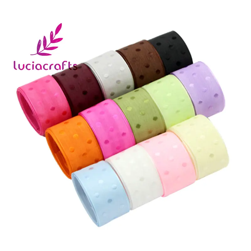 

SALE! Lucia crafts Multi styles Ribbon Grosgrain Satin Hemp Ribbons DIY Gift Wrapping Wedding Decor Materials T0315