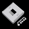 1 pièces projet boîtier boîtier pour bricolage LCD1602 mètre testeur avec bouton 8.6x8.6x2.6cm 86 ► Photo 2/6