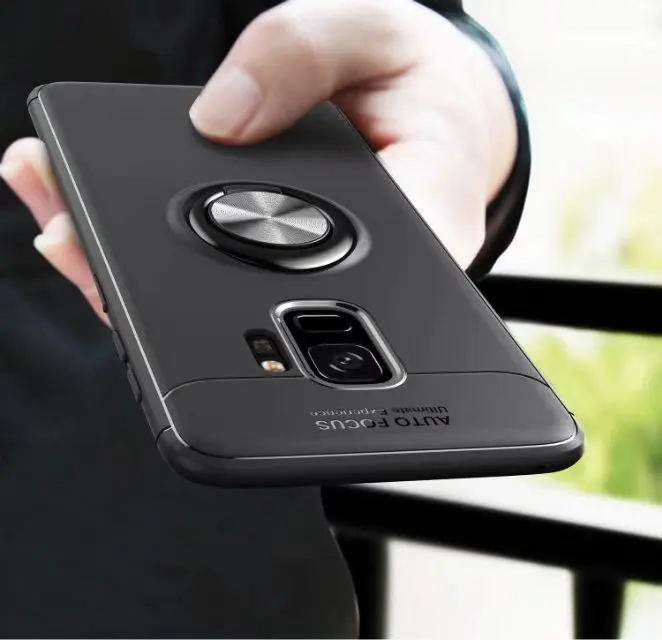 

Ring Car Magnet Hybrid Case For Samsung S7 Edge S8 S9 S10 Plus Note 9 8 J2 Core A750 A9 A7 2018 A8s M10 20 A10 40 50 70 90 Funda