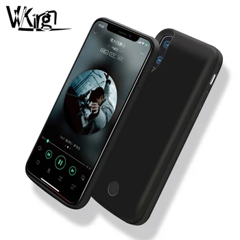 

VVKing 5000mAh/6000mAh Battery Case For iPhone X XR XS Max External Battery Fast Charger Case Power Bank Portable Charging Case